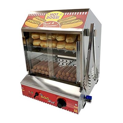 Paragon The Dog Hut Hotdog Steamer and Merchandiser $405.87 (Reg $427.67)