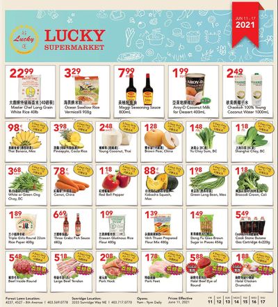Lucky Supermarket (Calgary) Flyer June 11 to 17