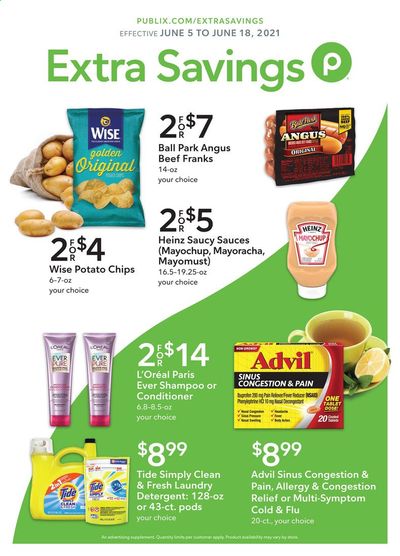 Publix (AL, FL, GA, NC, SC, TN) Weekly Ad Flyer June 5 to June 18