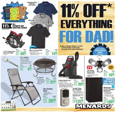 Menards Weekly Ad Flyer June 10 to June 19