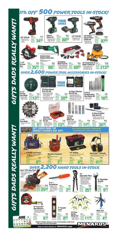 Menards Weekly Ad Flyer June 10 to June 19