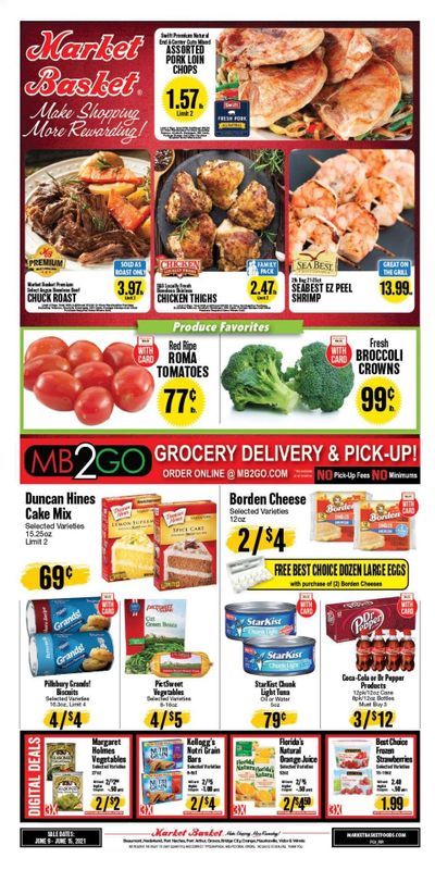 Market Basket (LA, TX) Weekly Ad Flyer June 9 to June 15