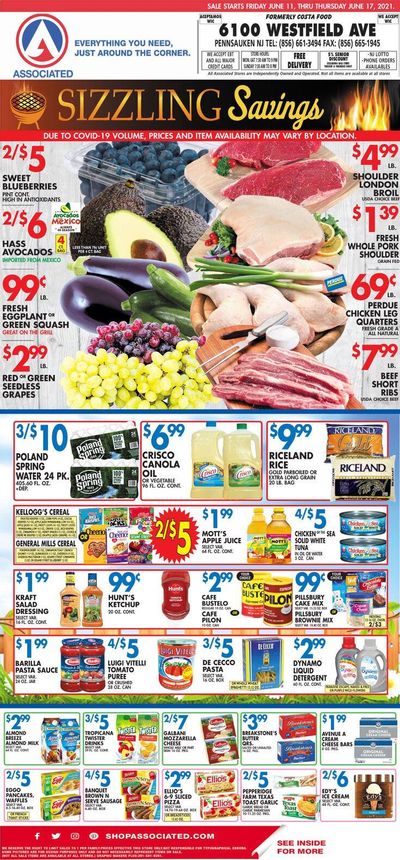 Associated Supermarkets (NY) Weekly Ad Flyer June 11 to June 17