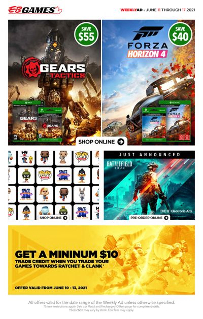EB Games Flyer June 11 to 17