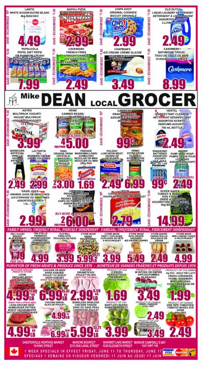 Mike Dean's Super Food Stores Flyer June 11 to 17
