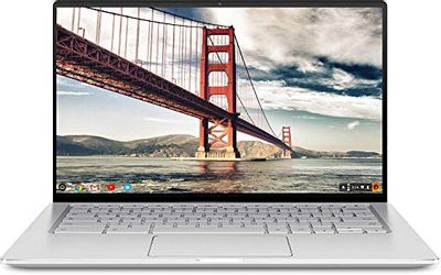 ASUS Chromebook Flip C434-DS384T 2 In 1 Laptop, 14" Touchscreen Full HD 4-Way NanoEdge, Intel Core M3-8100Y Processor, 8GB RAM, 64GB eMMC Storage, Backlit KB, Silver, Chrome OS $718.7 (Reg $785.79)
