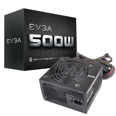 EVGA 100-W1-0500-KR 500 W1, 80+ White 500W, 3 Year Warranty, Power Supply 100-W1-0500-KR $34.99 (Reg $62.44)