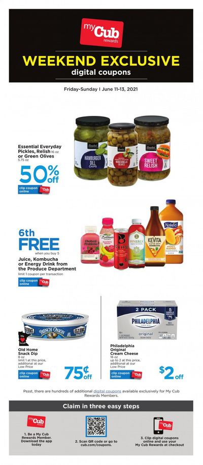 Cub Foods (MN) Weekly Ad Flyer June 11 to June 13