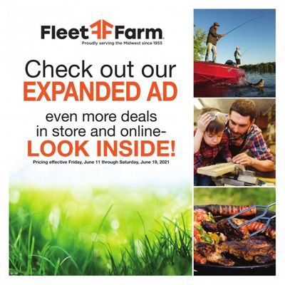 Fleet Farm (IA, MN, ND, WI) Weekly Ad Flyer June 11 to June 19