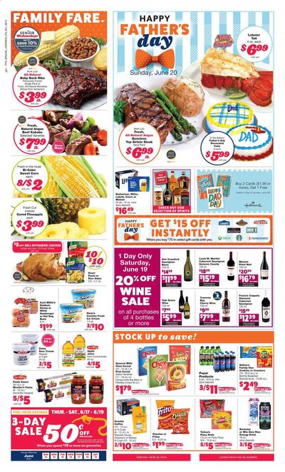 Family Fare (MI) Weekly Ad Flyer June 13 to June 19