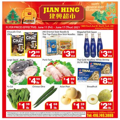 Jian Hing Supermarket (North York) Flyer June 11 to 17
