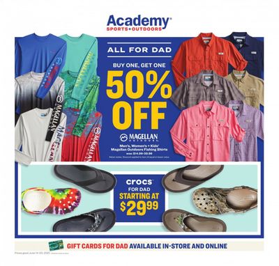 Academy Sports (AL, AR, GA, LA, MO, NC, SC, TN, TX) Weekly Ad Flyer June 14 to June 20 Academy Sports (AL, AR, GA, LA, MO, NC, SC, TN, TX) Weekly Ad Flyer June 14 to June 20
