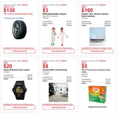 Costco Canada More Savings Weekly Coupons/Flyers: All Costco Wholesale Warehouses in Canada Until June 27