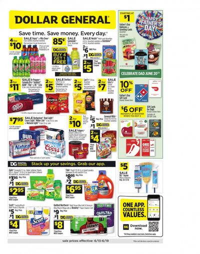 Dollar General (SC) Weekly Ad Flyer June 13 to June 19
