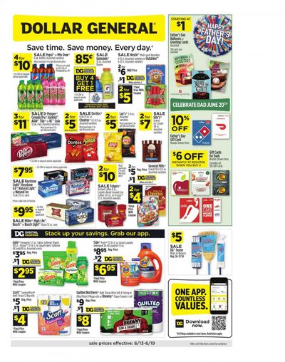 Dollar General (FL) Weekly Ad Flyer June 13 to June 19