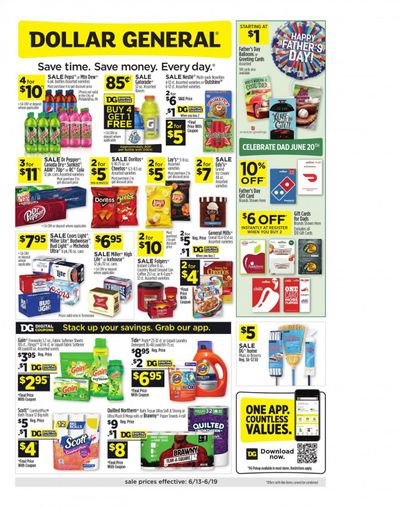 Dollar General (TN) Weekly Ad Flyer June 13 to June 19