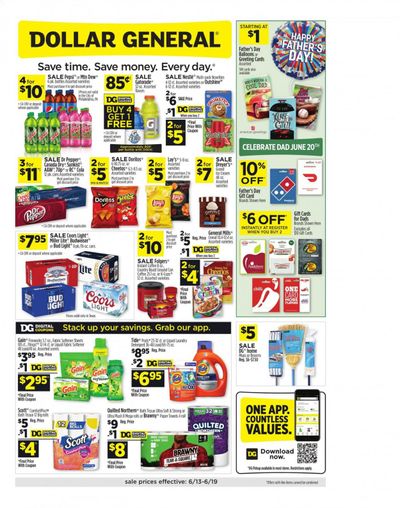 Dollar General (TX) Weekly Ad Flyer June 13 to June 19