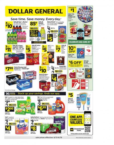 Dollar General (MS) Weekly Ad Flyer June 13 to June 19