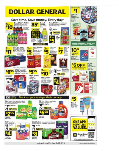 Dollar General (NC) Weekly Ad Flyer June 13 to June 19