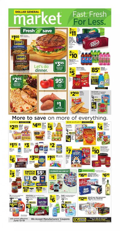 Dollar General (AL) Weekly Ad Flyer June 13 to June 19