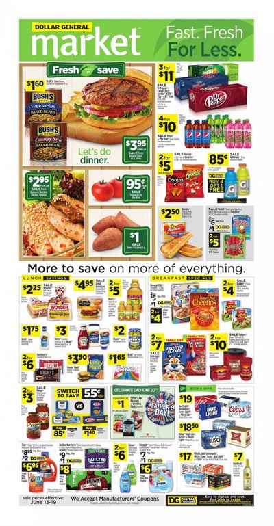 Dollar General (OH) Weekly Ad Flyer June 13 to June 19