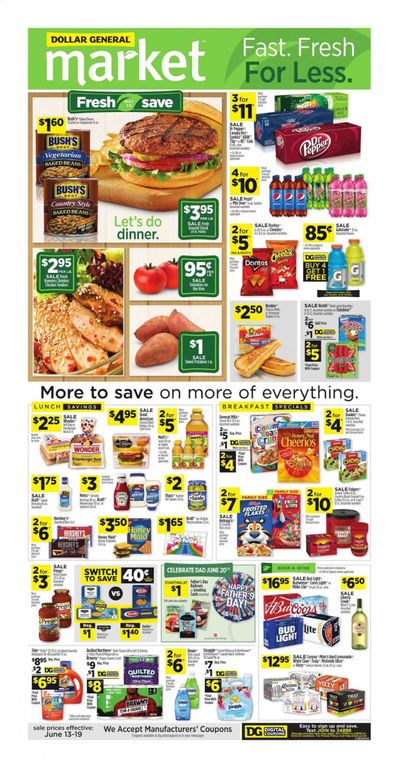 Dollar General (AL) Weekly Ad Flyer June 13 to June 19