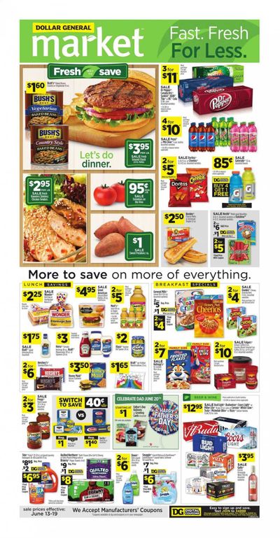 Dollar General (SC) Weekly Ad Flyer June 13 to June 19