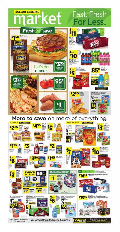 Dollar General (TN) Weekly Ad Flyer June 13 to June 19