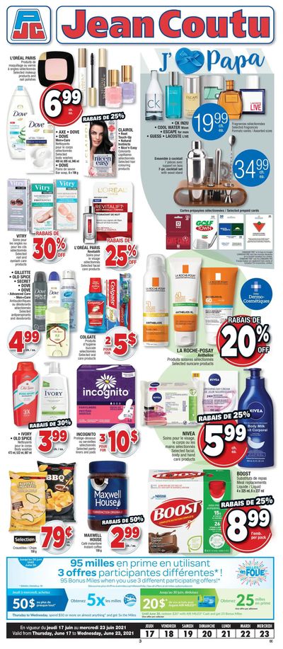 Jean Coutu (QC) Flyer June 17 to 23