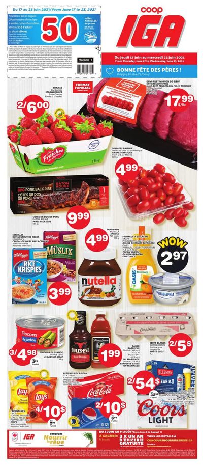 Coop IGA Flyer June 17 to 23