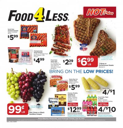 Food 4 Less (IL) Weekly Ad Flyer June 16 to June 22