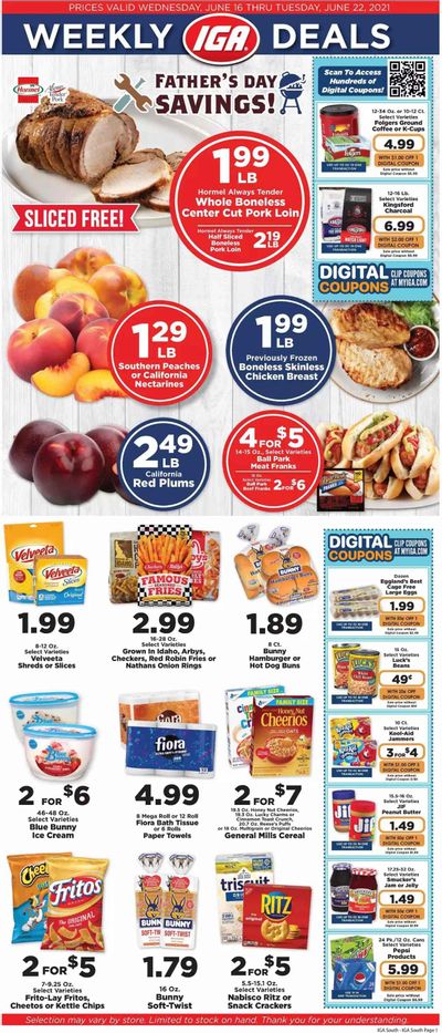 IGA Weekly Ad Flyer June 16 to June 22