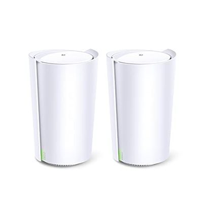 TP-Link Deco Tri-Band WiFi 6 Mesh System(Deco X90) - Covers up to 6000 Sq.Ft, Replaces Routers and Extenders, AI-Driven and Smart Antennas, 2-Pack $599.99 (Reg $669.97)