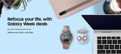 Samsung Canada Galaxy Week Sale: Get FREE Galaxy Buds Pro with the purchase of Galaxy Book Pro + More Offers