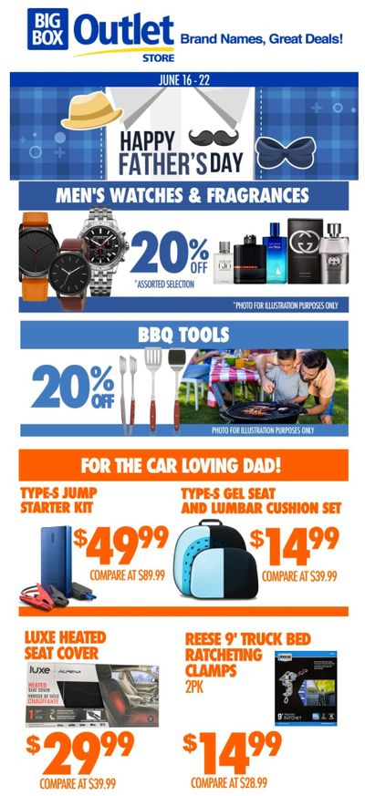 Big Box Outlet Store Flyer June 16 to 22