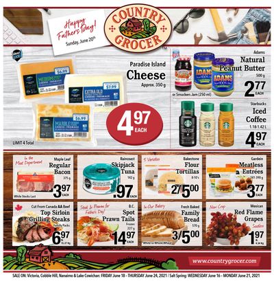 Country Grocer (Salt Spring) Flyer June 16 to 21 Country Grocer (Salt Spring) Flyer June 16 to 21