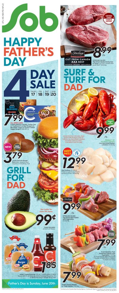 Sobeys (Atlantic) Flyer June 17 to 23