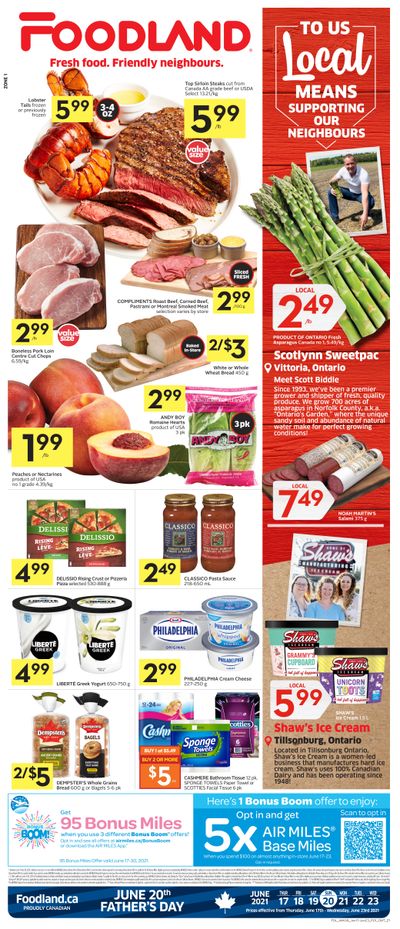 Foodland (ON) Flyer June 17 to 23