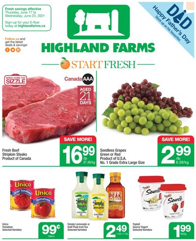 Highland Farms Flyer June 17 to 23