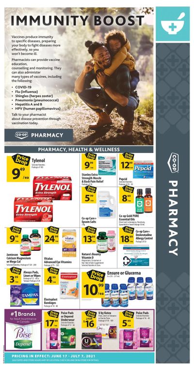 Co-op (West) Pharmacy Flyer June 17 to July 7