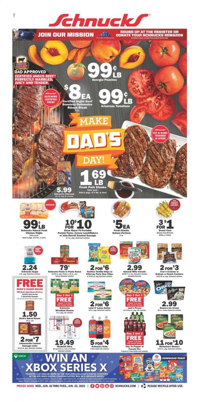 Schnucks (IA, IL, IN, MO) Weekly Ad Flyer June 16 to June 22