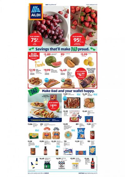 ALDI Weekly Ad Flyer June 16 to June 22
