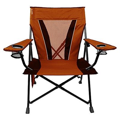 Kijaro Dual Lock Folding Chair, XX-Large, Victoria Desert Orange $50 (Reg $85.26)