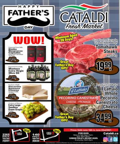 Cataldi Fresh Market Flyer June 16 to 22