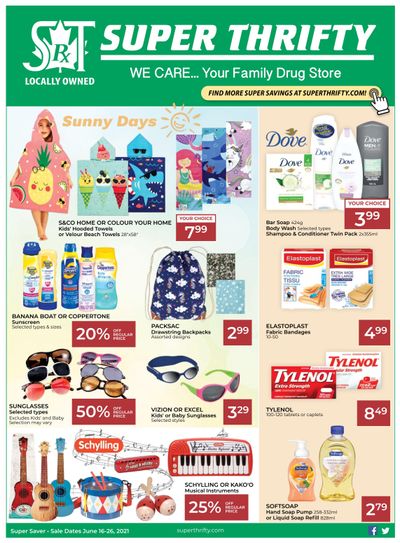 Super Thrifty Flyer June 16 to 26