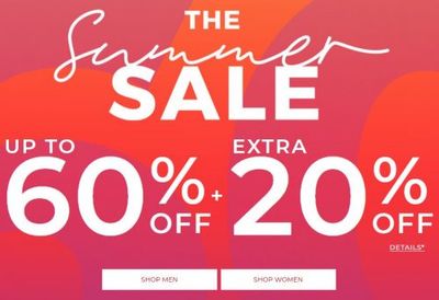 RW&CO. Canada The Summer Sale: Save Up to 60% OFF + Extra 20% OFF Many Items