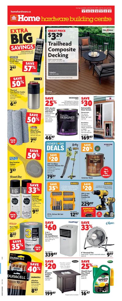 Home Hardware Building Centre (ON) Flyer June 17 to 23
