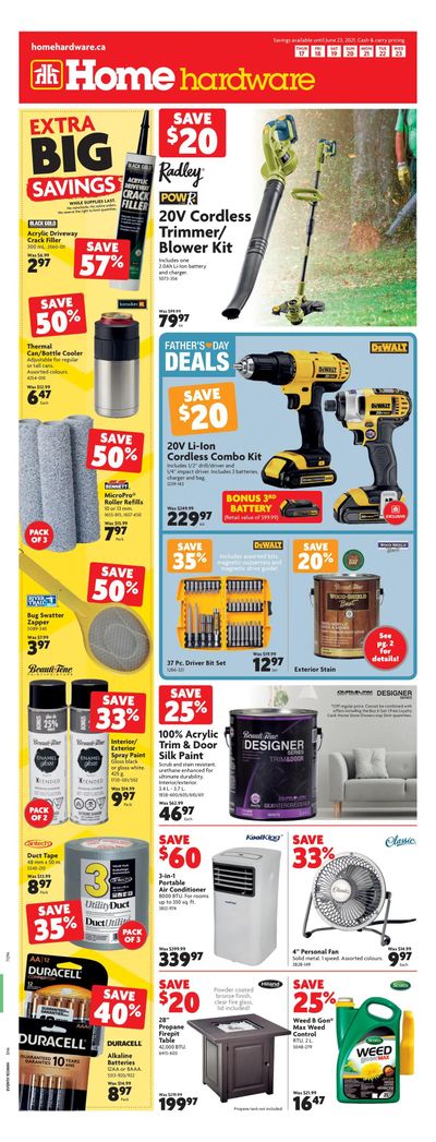 Home Hardware (ON) Flyer June 17 to 23