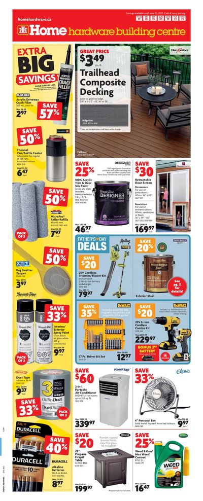 Home Hardware Building Centre (BC) Flyer June 17 to 23