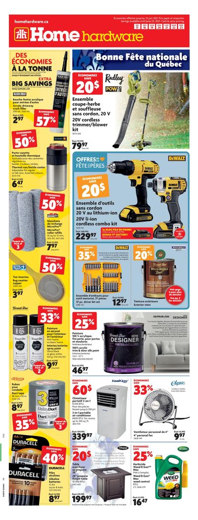 Home Hardware (QC) Flyer June 17 to 23